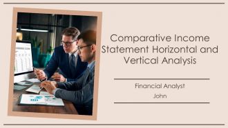 Comparative Income Statement Horizontal And Vertical Analysis PPT Guidelines AT Comparative Income Statement Horizontal And Vertical Analysis PPT Guidelines AT