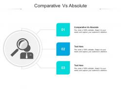Comparative vs absolute ppt powerpoint presentation slides microsoft cpb
