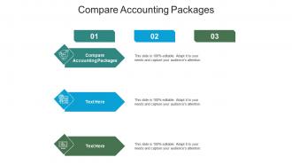 Compare accounting packages ppt powerpoint presentation diagram templates cpb