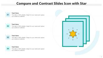 Compare And Contrast Slides Powerpoint Ppt Template Bundles