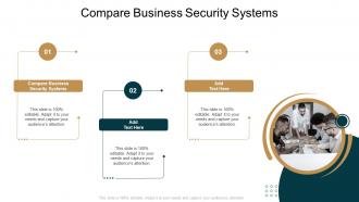 Compare Business Security Systems In Powerpoint And Google Slides Cpb