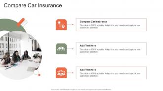 Compare Car Insurance In Powerpoint And Google Slides Cpb