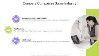 Compare Companies Same Industry In Powerpoint And Google Slides Cpb