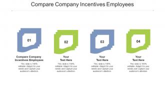Compare company incentives employees ppt powerpoint presentation professional summary cpb