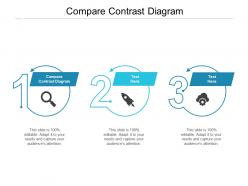 Compare contrast diagram ppt powerpoint presentation infographic template rules cpb