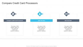 Compare Credit Card Processors In Powerpoint And Google Slides Cpb
