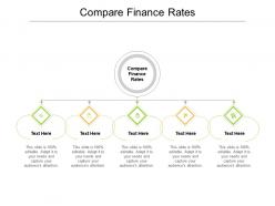 Compare finance rates ppt powerpoint presentation outline slide portrait cpb