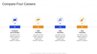 Compare Four Careers In Powerpoint And Google Slides Cpb