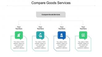 Compare Goods Services Ppt Powerpoint Presentation File Slides Cpb