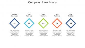 Compare home loans ppt powerpoint presentation infographics backgrounds cpb
