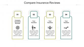 Compare insurance reviews ppt powerpoint presentation gallery guidelines cpb