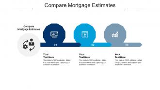 Compare mortgage estimates ppt powerpoint presentation ideas graphics download cpb