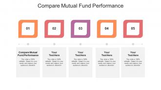 Compare mutual fund performance ppt powerpoint presentation infographic template elements cpb