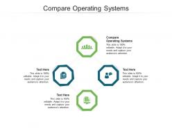 Compare operating systems ppt powerpoint presentation ideas inspiration cpb