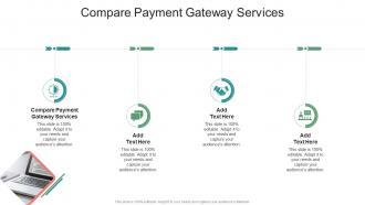 Compare Payment Gateway Services In Powerpoint And Google Slides Cpb
