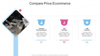 Compare Price Ecommerce In Powerpoint And Google Slides Cpb