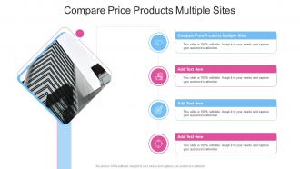 Compare Price Products Multiple Sites In Powerpoint And Google Slides Cpb