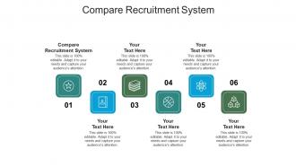 Compare recruitment system ppt powerpoint presentation ideas guide cpb