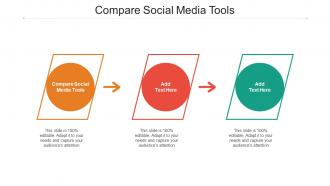 Compare Social Media Tools Ppt Powerpoint Presentation Portfolio Influencers Cpb