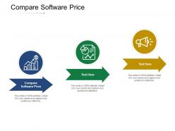 Compare software price ppt powerpoint presentation slides professional cpb