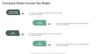 Compare State Income Tax Rates In Powerpoint And Google Slides Cpb