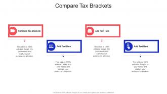 Compare Tax Brackets In Powerpoint And Google Slides Cpb