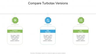 Compare Turbotax Versions In Powerpoint And Google Slides Cpb