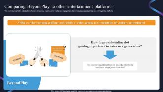 Comparing Beyondplay To Other Entertainment Platforms Beyondplay Pitch Deck