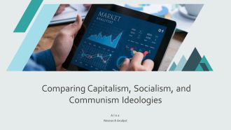 Comparing Capitalism Socialism And Communism Ideologies PPT Structure AT