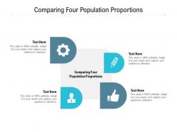 Comparing four population proportions ppt powerpoint presentation outline graphics pictures cpb
