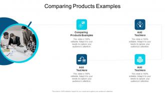 Comparing Products Examples In Powerpoint And Google Slides Cpb