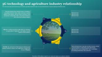 Comparison Between 4g And 5g Based Technology And Agriculture Industry Relationship