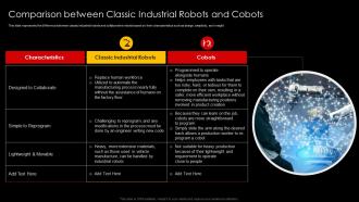 Comparison Between Classic Industrial Robots A Unlocking The Potential Of Collaborative Robots