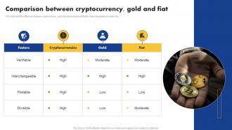 Comparison Between Cryptocurrency Gold And Fiat