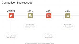 Comparison Business Job In Powerpoint And Google Slides Cpb