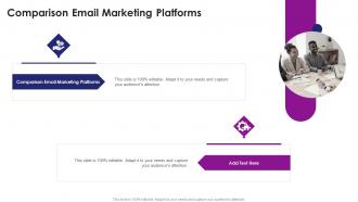Comparison Email Marketing Platforms In Powerpoint And Google Slides Cpb