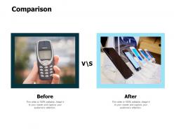 Comparison management l450 ppt powerpoint presentation ideas clipart