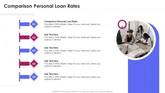 Comparison Personal Loan Rates In Powerpoint And Google Slides Cpb