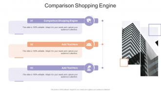 Comparison Shopping Engine In Powerpoint And Google Slides Cpb