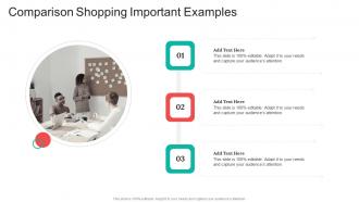 Comparison Shopping Important Examples In Powerpoint And Google Slides Cpb