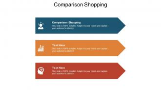 Comparison shopping ppt powerpoint presentation model pictures cpb