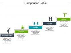 Comparison table ppt powerpoint presentation file themes cpb