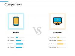 Comparison technology marketing c626 ppt powerpoint presentation infographic template influencers