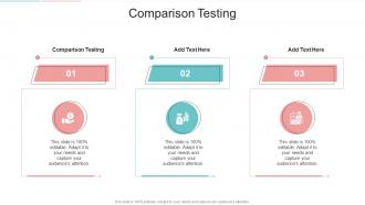Comparison Testing In Powerpoint And Google Slides Cpb