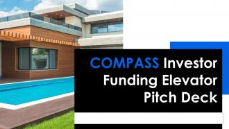 Compass Investor Funding Elevator Pitch Deck Ppt Template