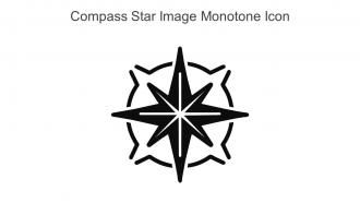 Compass Star Image Monotone Icon In Powerpoint Pptx Png And Editable Eps Format