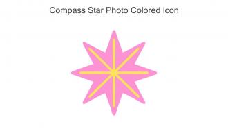 Compass Star Photo Colored Icon In Powerpoint Pptx Png And Editable Eps Format