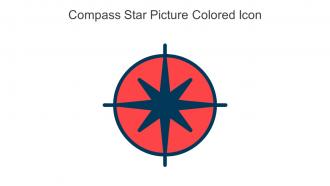 Compass Star Picture Colored Icon In Powerpoint Pptx Png And Editable Eps Format