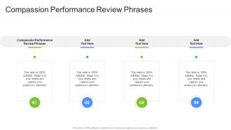 Compassion Performance Review Phrases In Powerpoint And Google Slides Cpb