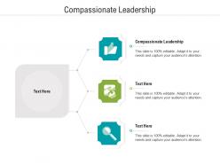 Compassionate leadership ppt powerpoint presentation summary diagrams cpb